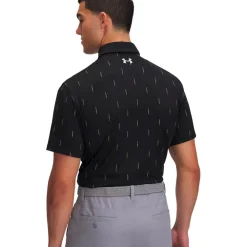 Polo Under Armour T2G Printed Polo Black Summit White