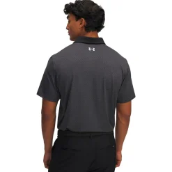 Polo Under Armour T2G Printed Polo Black Halo Gray