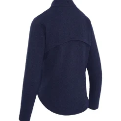 Pull Callaway Golf 1/2 Zip Quilted Knit Peacoat