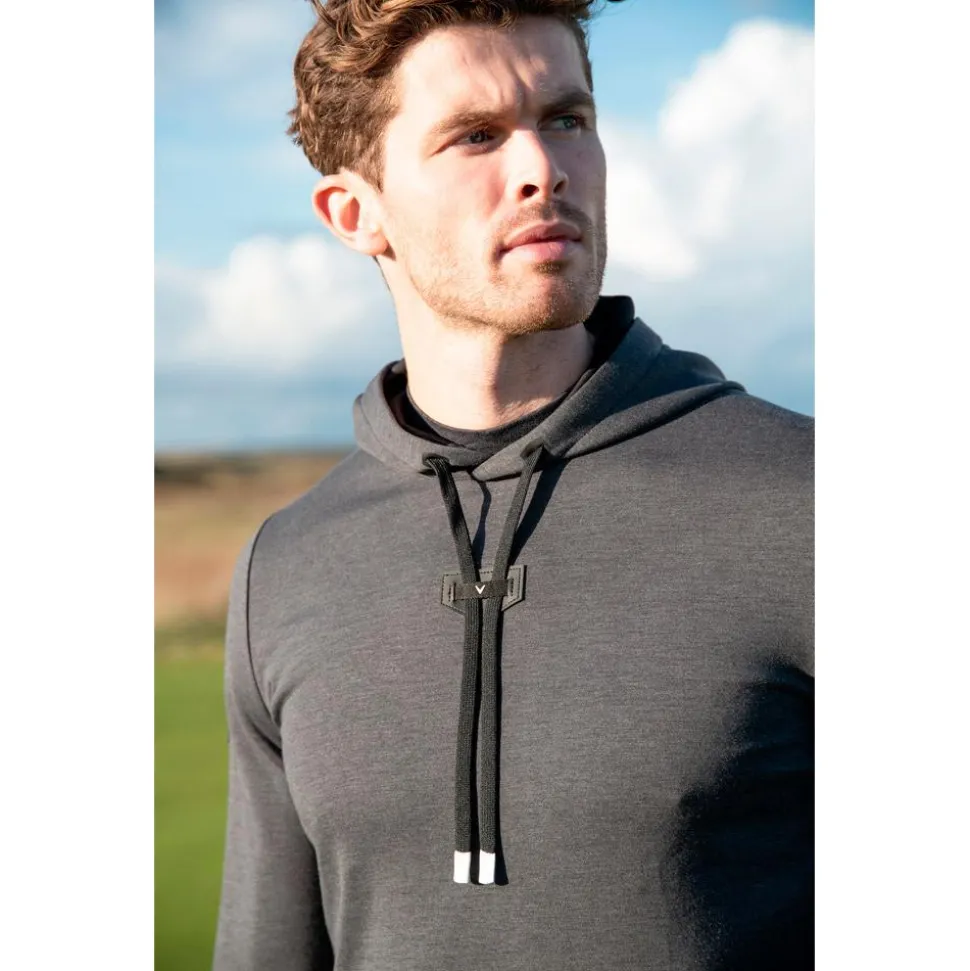 Pull Callaway Golf Emea Aquapel Hoodie Dark Caviar Heather