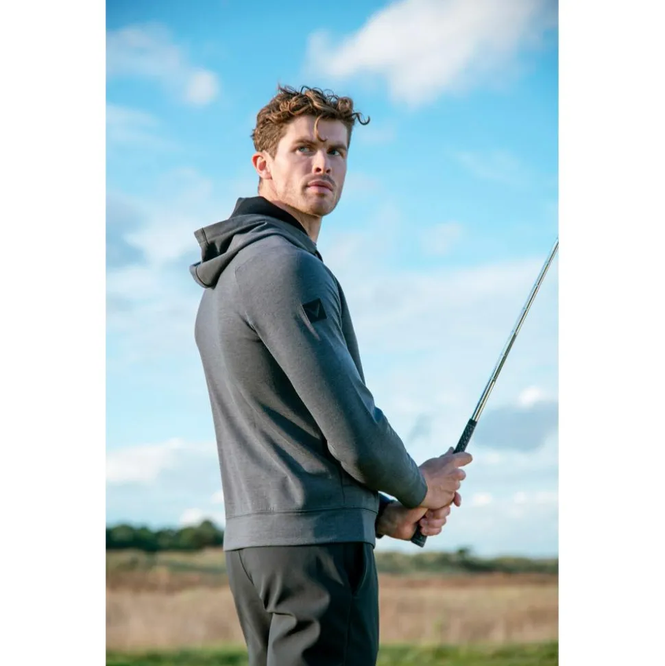 Pull Callaway Golf Emea Aquapel Hoodie Dark Caviar Heather