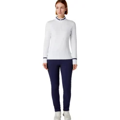 Pull Callaway Golf Thermal Long Sleeve Colour Bloc Bright White