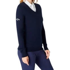 Pull Callaway Golf V Neck Extra Fine Me Dark Navy