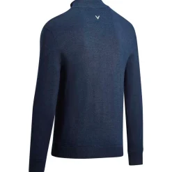 Pull Callaway Golf Windstopper 1/4 Zipped Sweater Peacoat