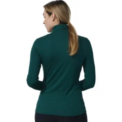 Pull Daily Sports Ancona Ls Roll Neck Nori Green