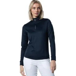 Pull Daily Sports Anna Ls Half Neck Navy