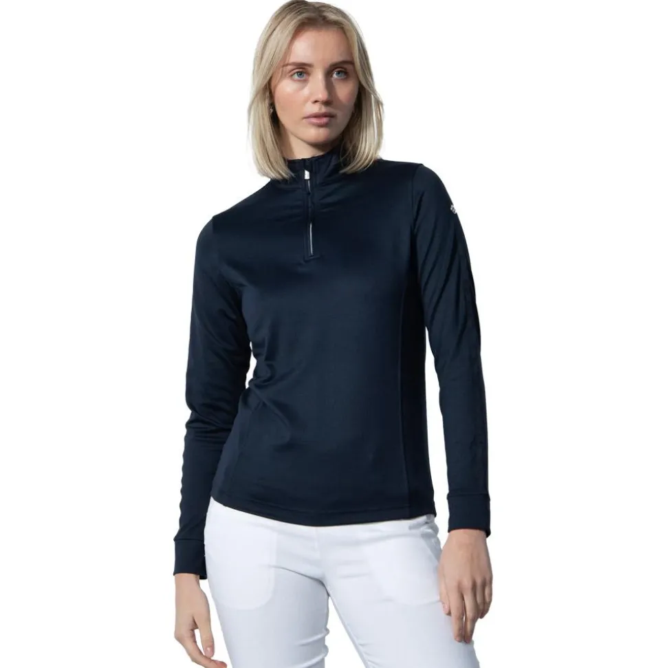 Pull Daily Sports Anna Ls Half Neck Navy