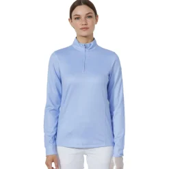 Pull Daily Sports Anna Ls Half Neck Blue Heron