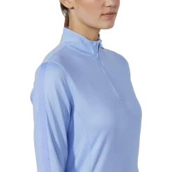 Pull Daily Sports Anna Ls Half Neck Blue Heron