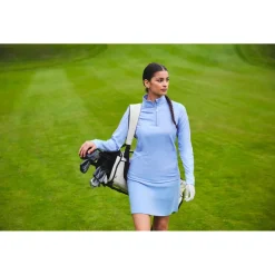 Pull Daily Sports Anna Ls Half Neck Blue Heron