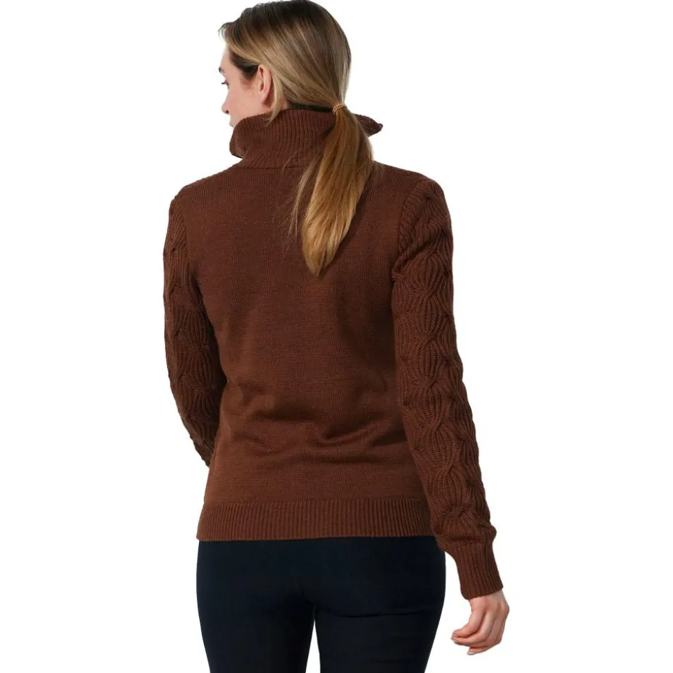 Pull Daily Sports Ermont Ls Pullover Lined Chestnut
