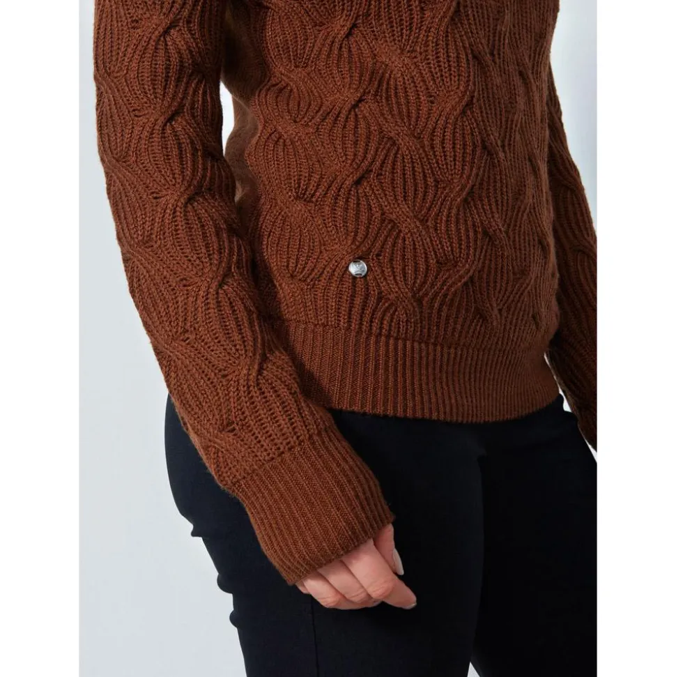 Pull Daily Sports Ermont Ls Pullover Lined Chestnut