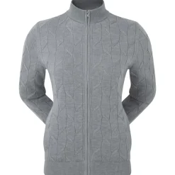 Pull Footjoy Full-Zip Lined Pullover Wmn Grey