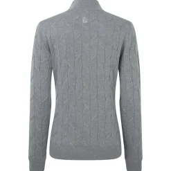 Pull Footjoy Full-Zip Lined Pullover Wmn Grey