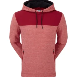 Pull Footjoy Thermal Hoodie Tonal Red Black