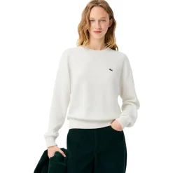 Pull Lacoste Crew Neck Sweater Farine