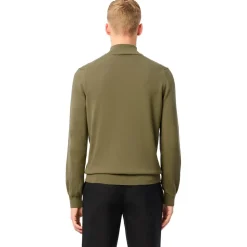 Pull Lacoste Sportswear Classic 1/4 Zip Kaki