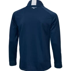Pull Mizuno Crested 1/4 Zip Navy