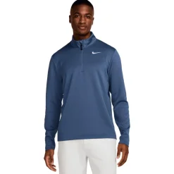 Pull Nike Dri Fit Victory Thermoflix Hz Top Dffused Blue Obsidian White