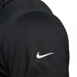 Pull Nike Dri Fit Victory Half Zip Top Black White