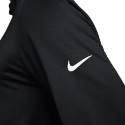 Pull Nike Dri Fit Victory Half Zip Top Black White