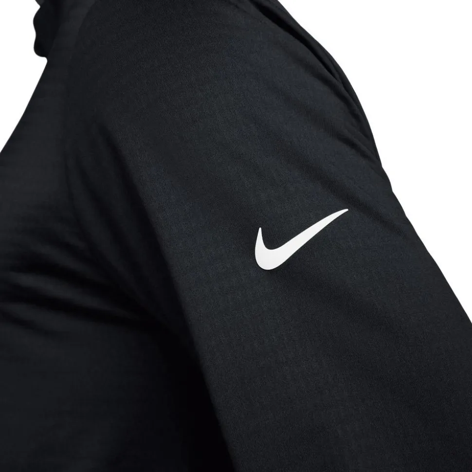 Pull Nike Dri Fit Victory Half Zip Top Black White