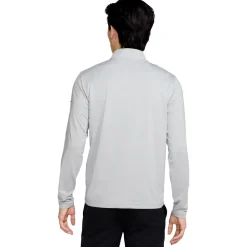 Pull Nike Dri Fit Victory Half Zip Top Wolf Grey Black