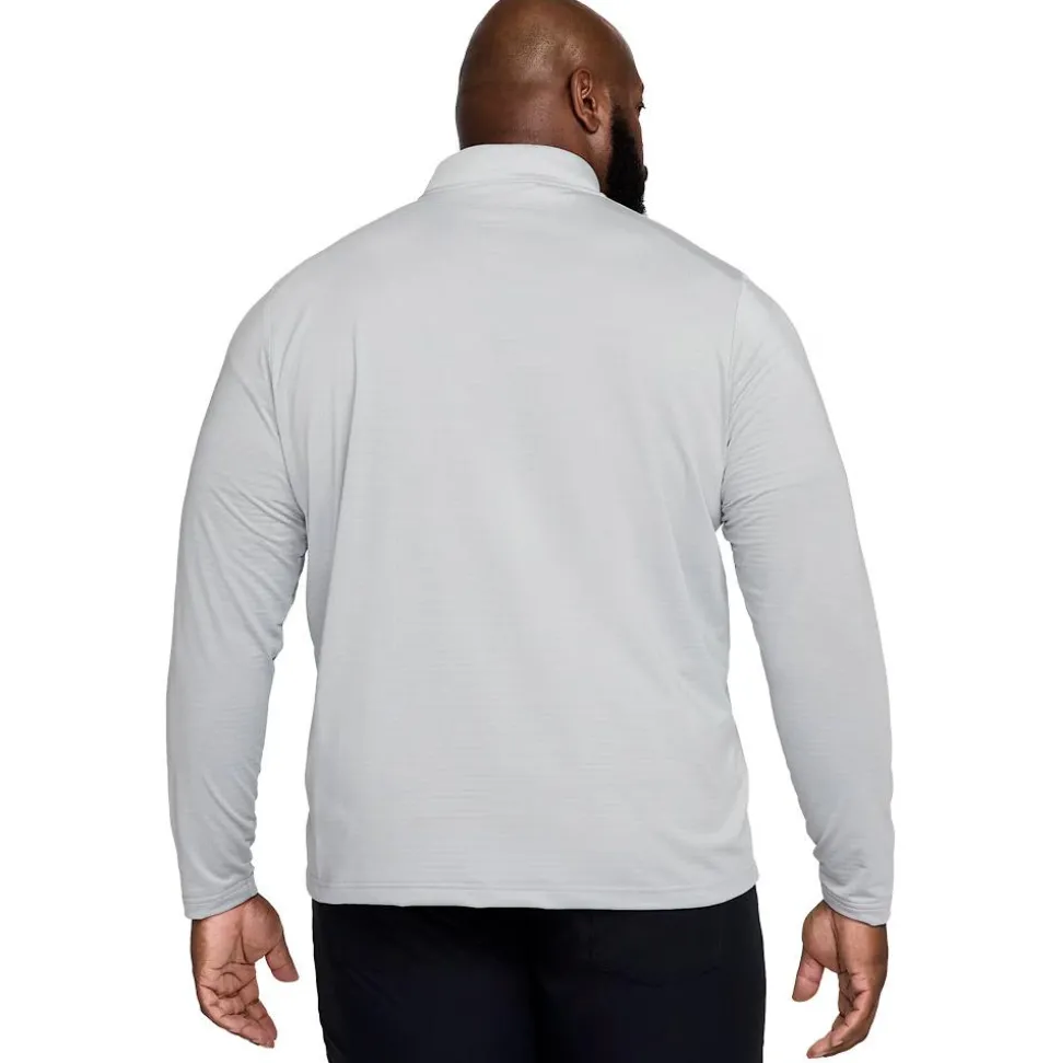 Pull Nike Dri Fit Victory Half Zip Top Wolf Grey Black