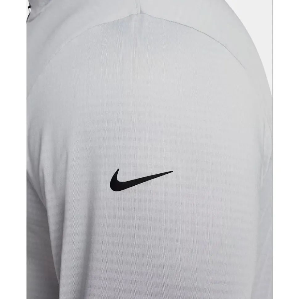 Pull Nike Dri Fit Victory Half Zip Top Wolf Grey Black