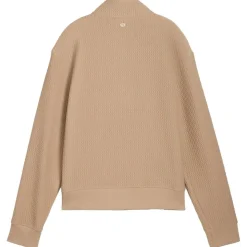 Pull Puma Golf W Boulder 1/2 Snap Pullover Ice Coffee