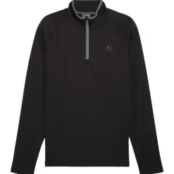 Pull Puma Golf Waffle Fleece 1/4 Zip Puma Black
