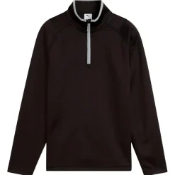 Pull Puma Golf Waffle Fleece 1/4 Zip BN Black