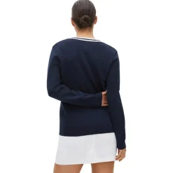 Pull Rohnisch Adele Knitted Sweater Navy White