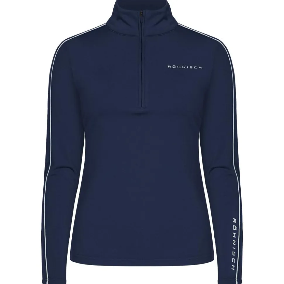 Pull Rohnisch Amie Brushed Midlayer Navy
