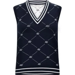 Pull Rohnisch R Logo Vest R Check Navy