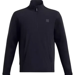Pull Under Armour Drive Pro Storm Hybrid Half Zip Black Metallic Silver