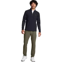 Pull Under Armour Drive Pro Storm Hybrid Half Zip Black Metallic Silver