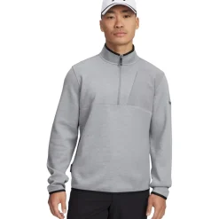 Pull Under Armour Drive Sweater Fleece Half Zip Steel Mod Gray Steel