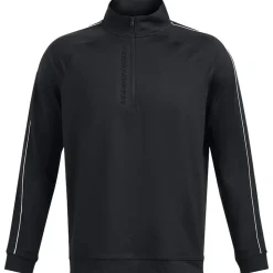 Pull Under Armour Storm Midlayer Half Zip Black White