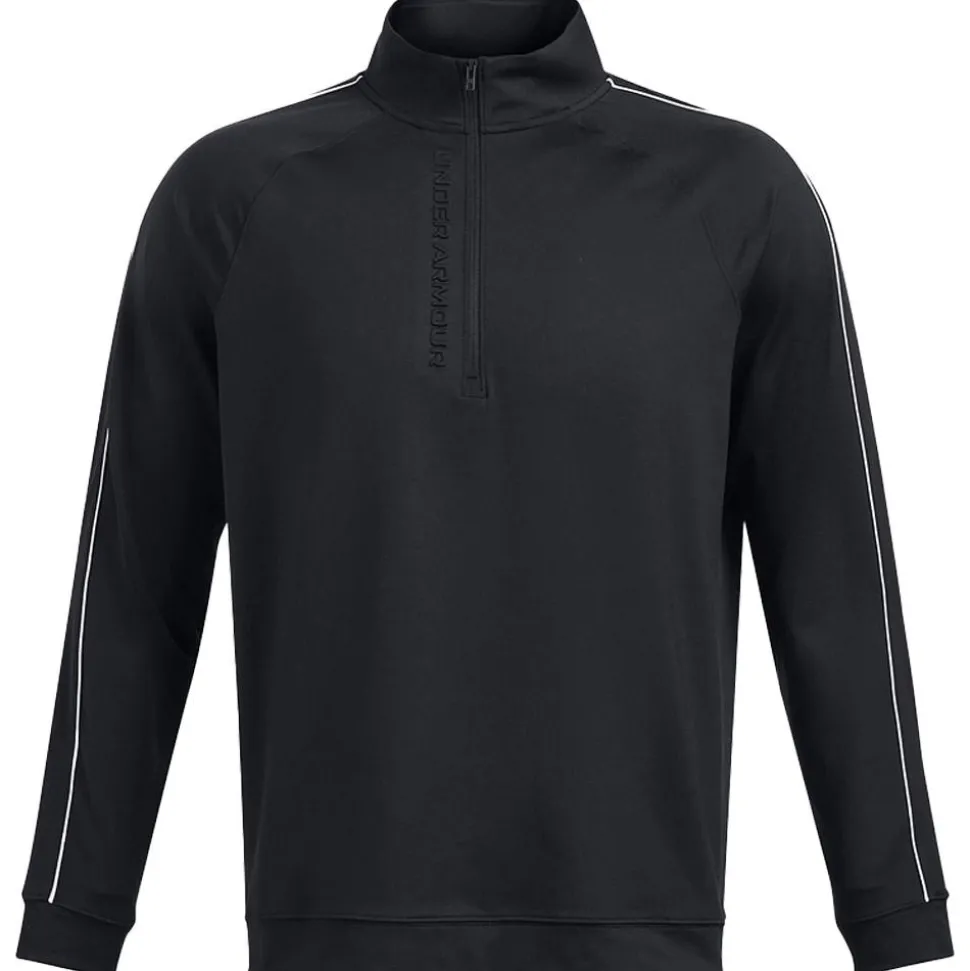 Pull Under Armour Storm Midlayer Half Zip Black White