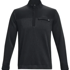 Pull Under Armour Storm Sweaterfleece Half Zip Black WHite White