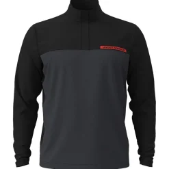 Pull Under Armour T2G 1/4 Zip Black Anthracite Fire