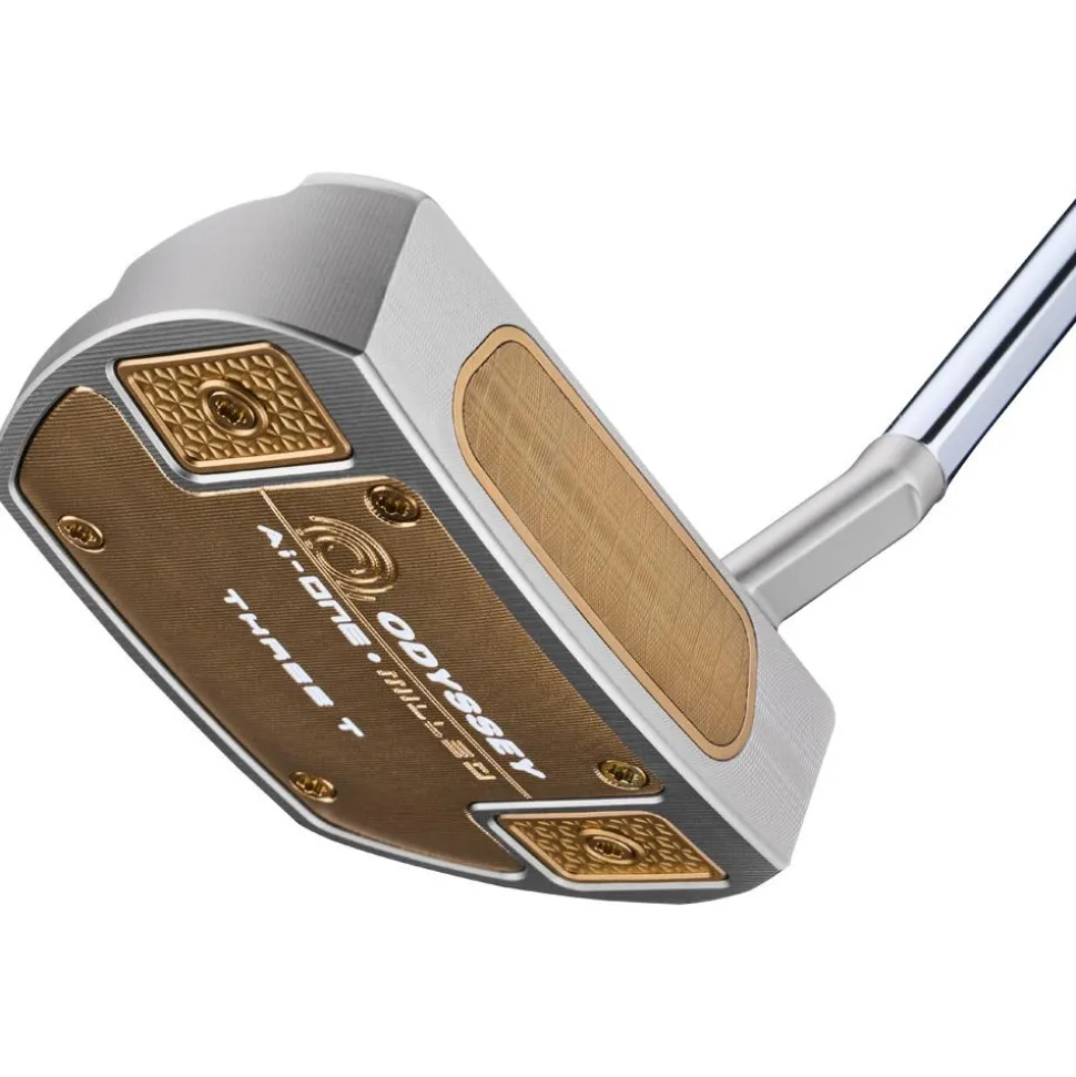 Putter Odyssey Golf Ai-ONE Milled Silver Three T