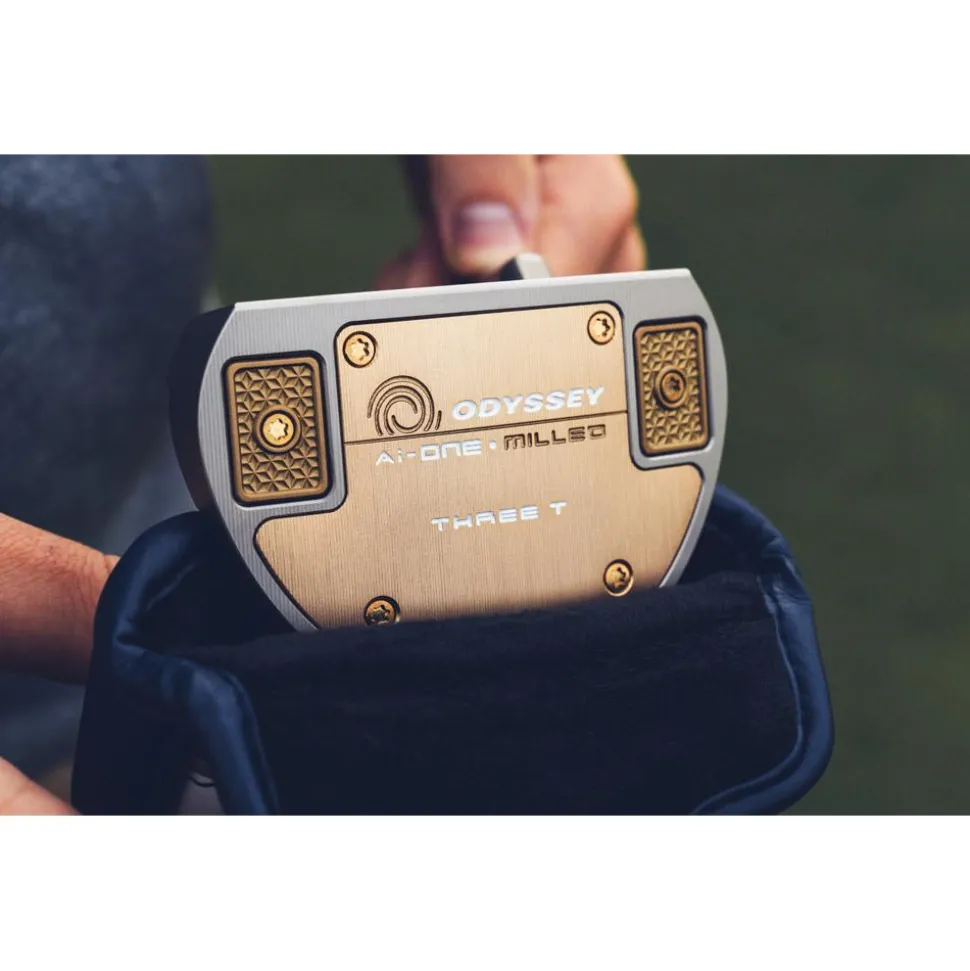 Putter Odyssey Golf Ai-ONE Milled Silver Three T