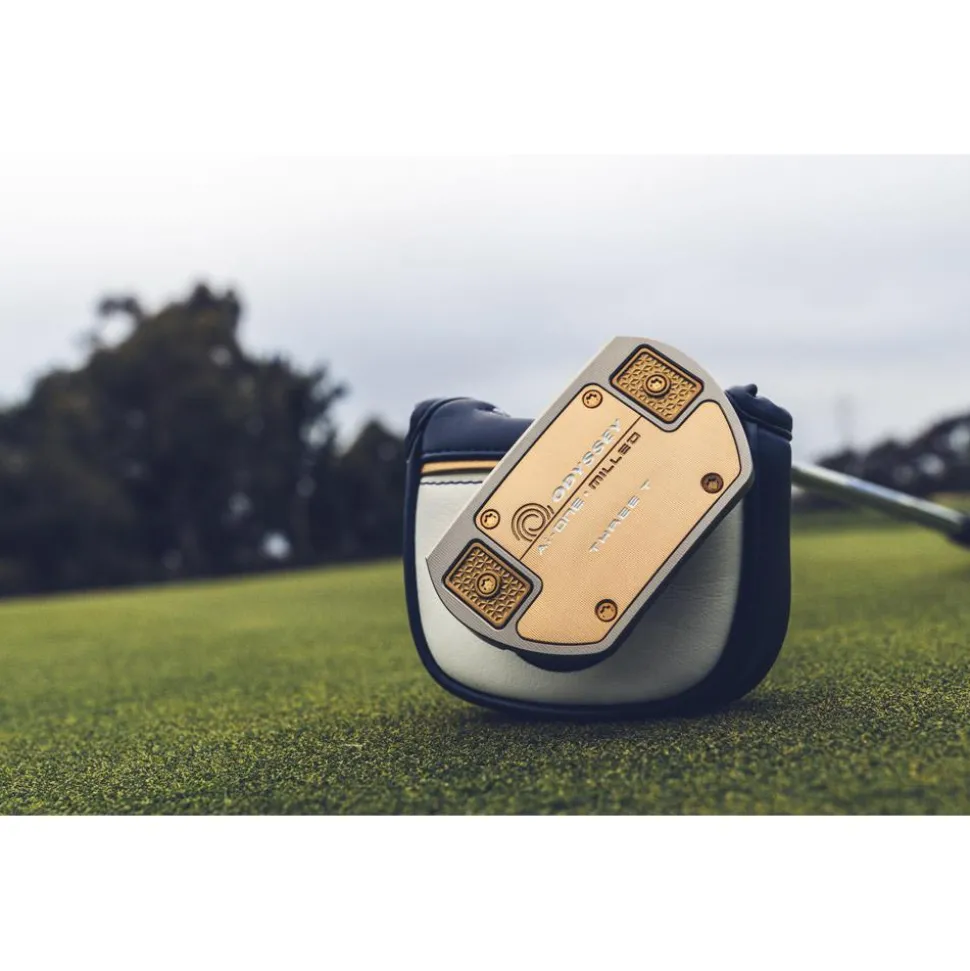 Putter Odyssey Golf Ai-ONE Milled Silver Three T