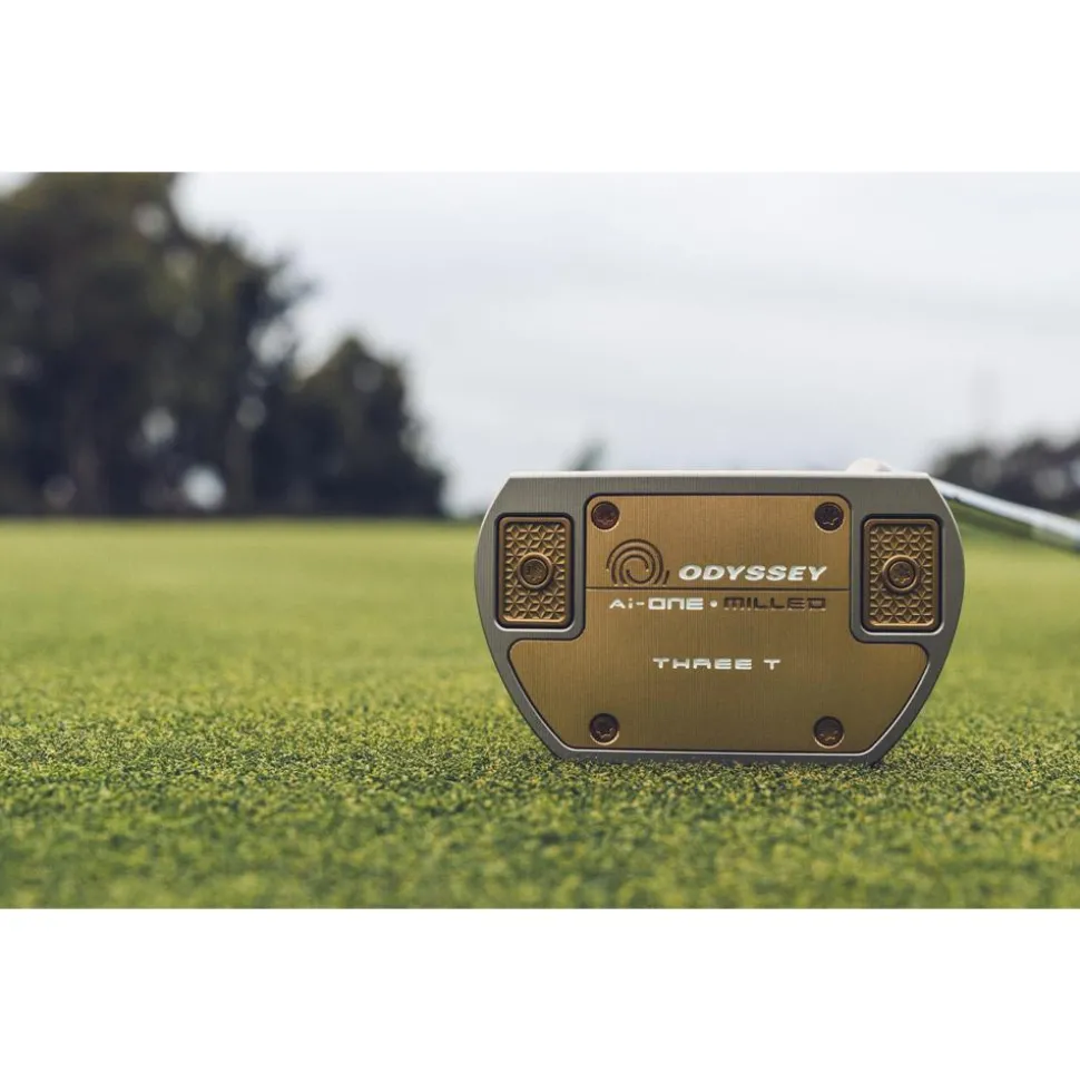 Putter Odyssey Golf Ai-ONE Milled Silver Three T