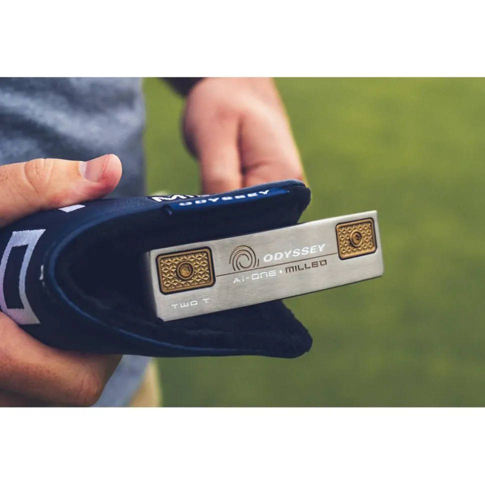 Putter Odyssey Golf Ai-ONE Milled Silver Two T