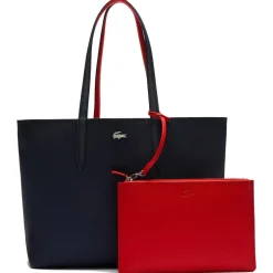 Sac à main Lacoste Shopping Bag Sinople Marine Aconit Blanc