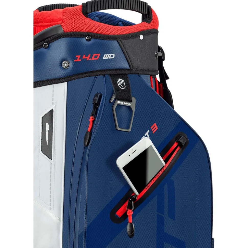Sac chariot série Big Max Drilite Sport 3 Navy White Red