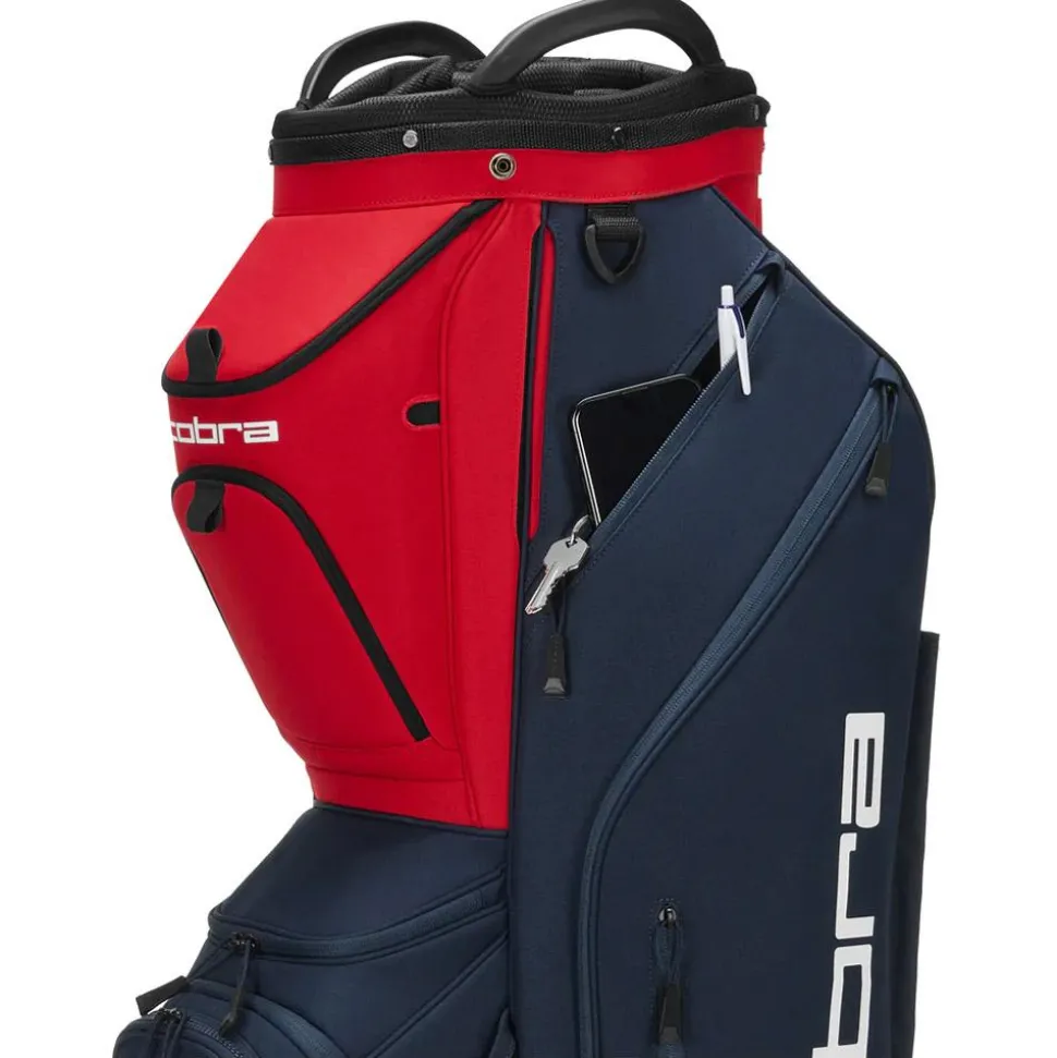 Sac chariot série Cobra Ultralight Pro Cart Club Navy Strong Red